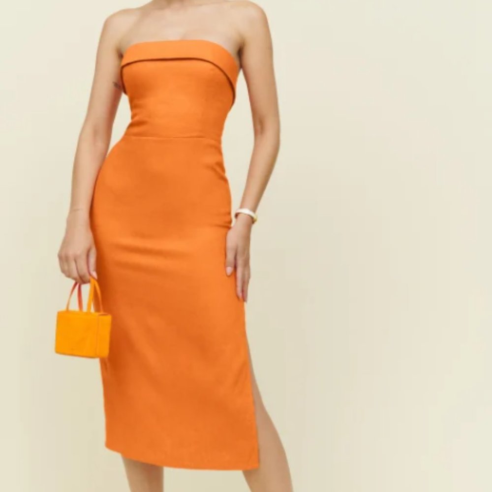 Reformation "Marcella" linen dress